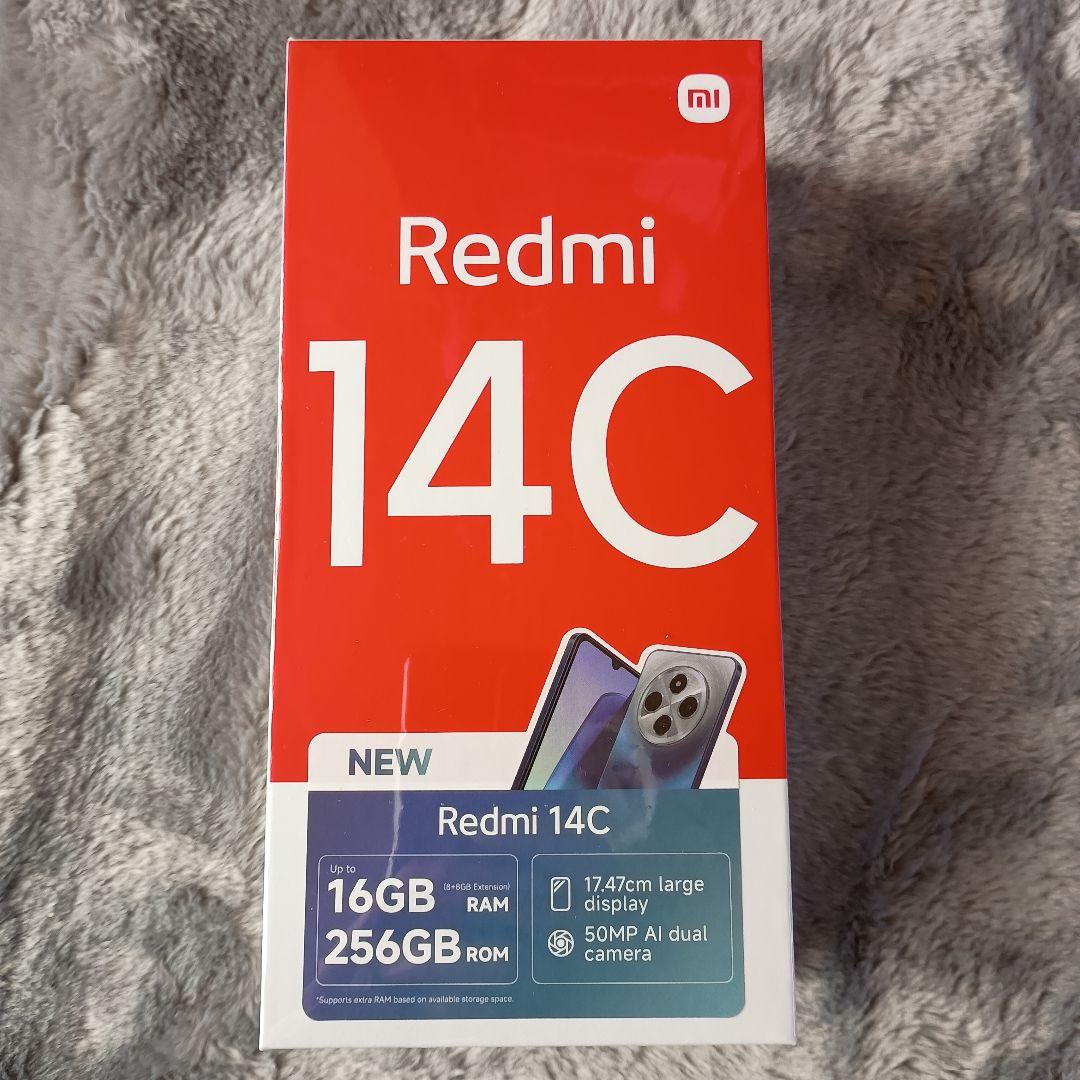 新品未開封 Redmi 14C 256GB Xiaomi Xiaomi Redmi 14C Global Version Smartphone 8GB RAM 256GB ROM 50MP