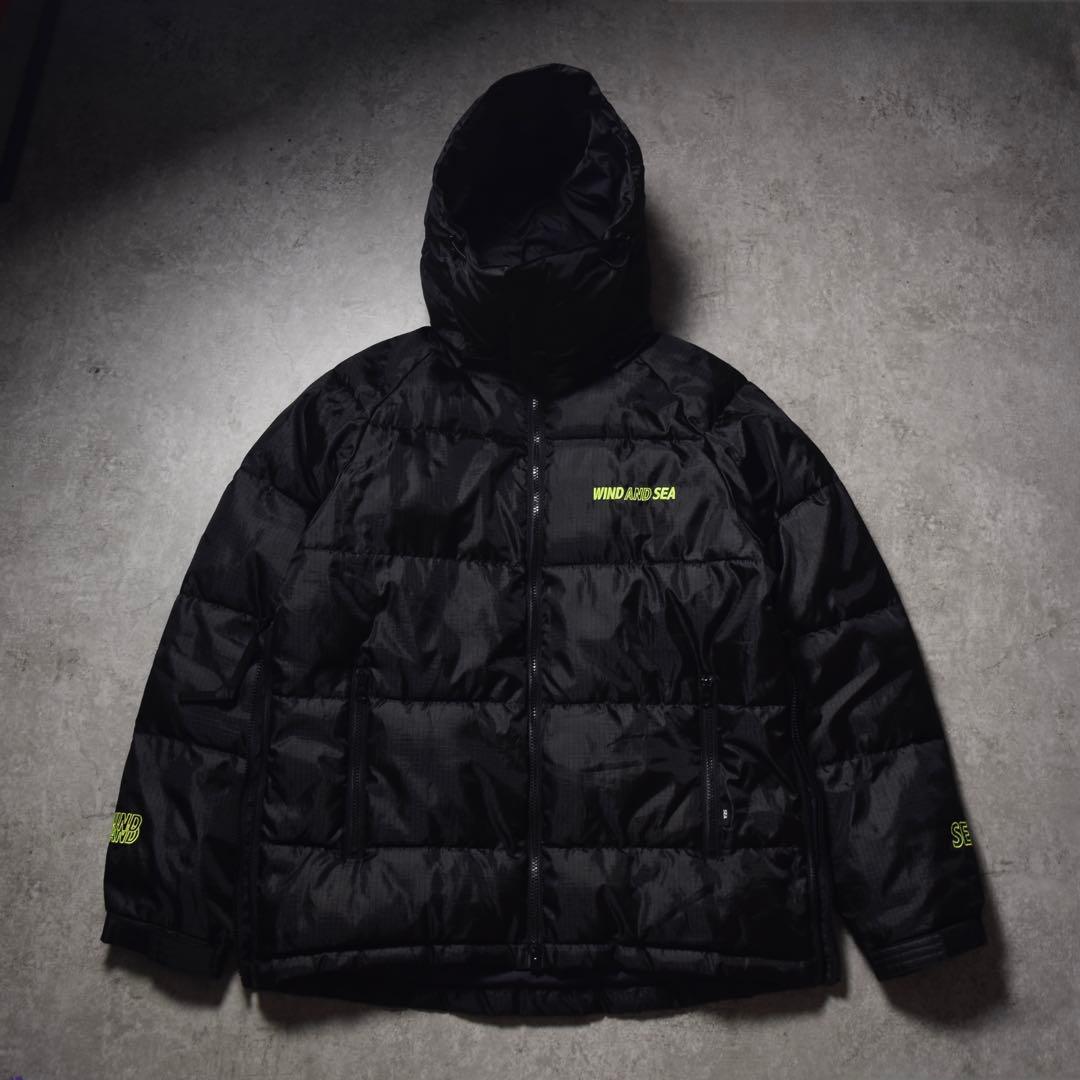 WIND AND SEA ウィンダンシー 中綿ダウンジャケット シンサレート