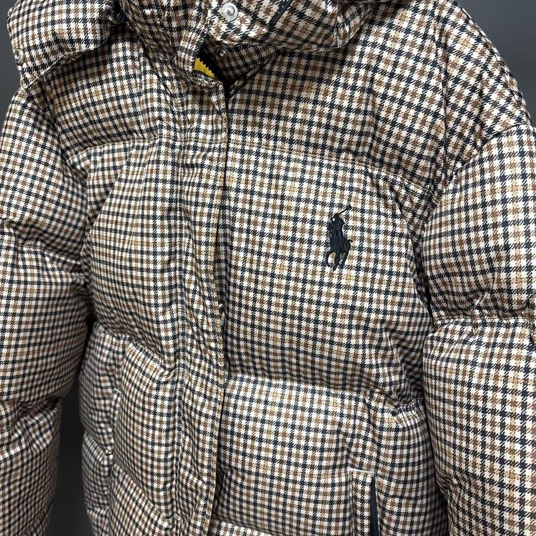 Polo Ralph Lauren チェック柄ダウンジャケット L - メルカリ
