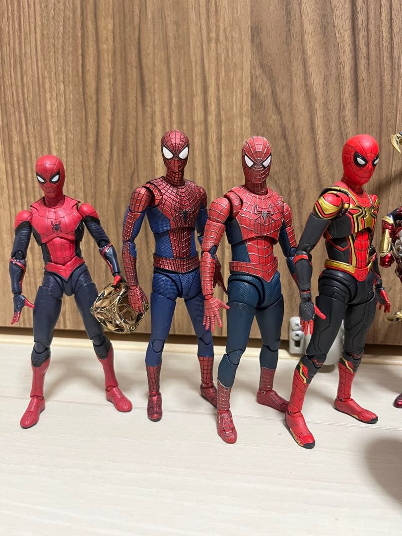 S.H.Figuarts MAFEX 他 計16体 スパイダーマン フィギュア