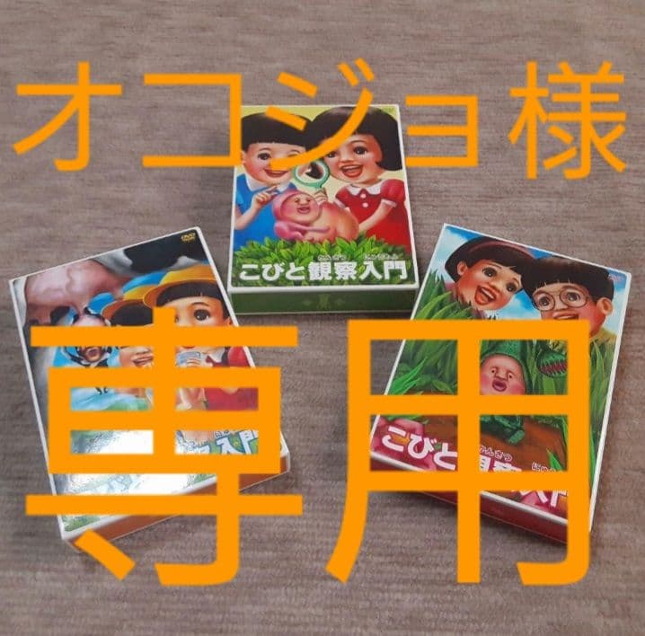 オコジョ様専用 こびと観察入門 DVD 6巻セット こびとづかん - メルカリ