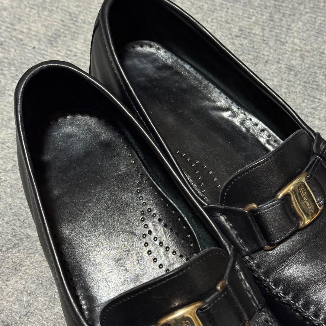 サルヴァトーレフェラガモ ヴァラ ベルトローファー スリッポン