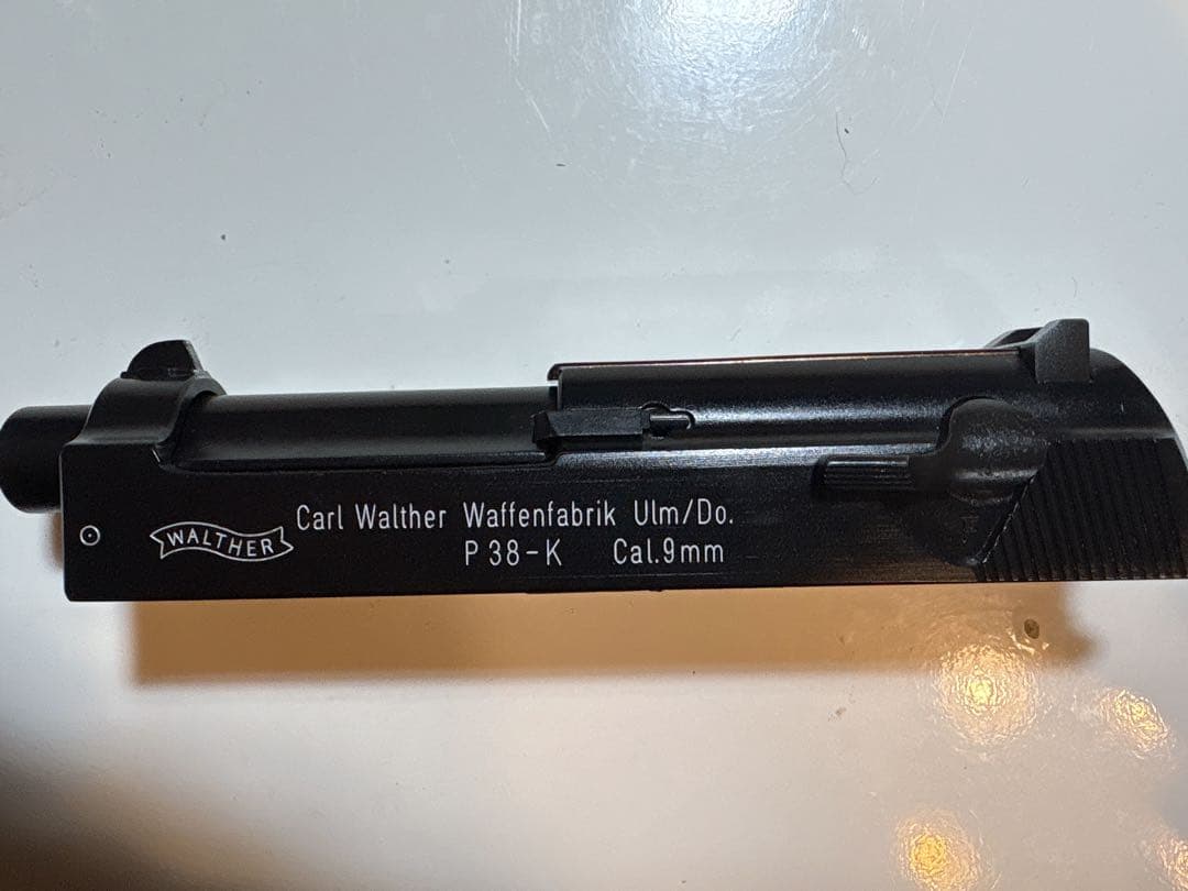 WALTHER P38-K サイレンサーモデル ブラック - メルカリ