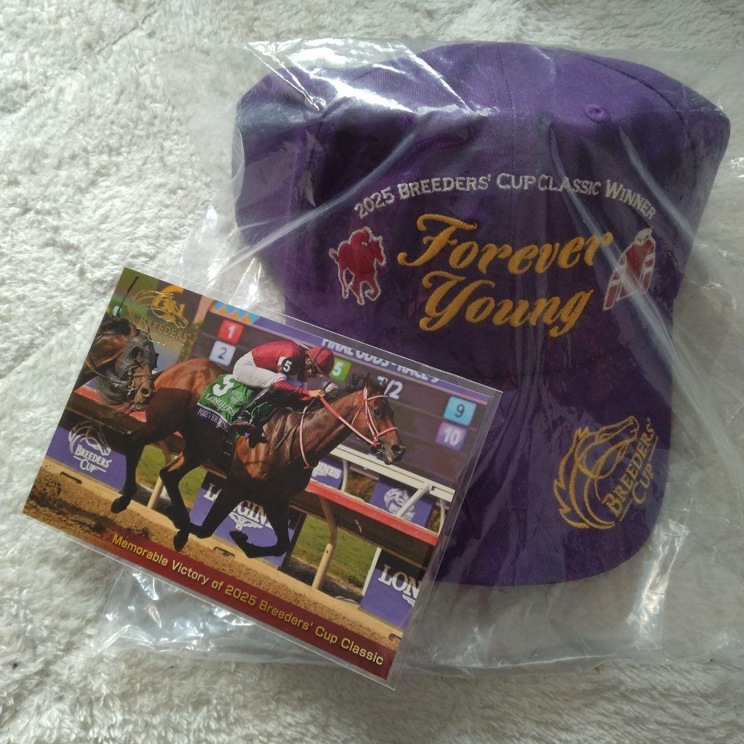 JRAフォーエバーヤング　キャップ＆ポストカードセット　未使用 未開封／非売品] JRA Welcomeチャンス フォーエバーヤング オリジナル