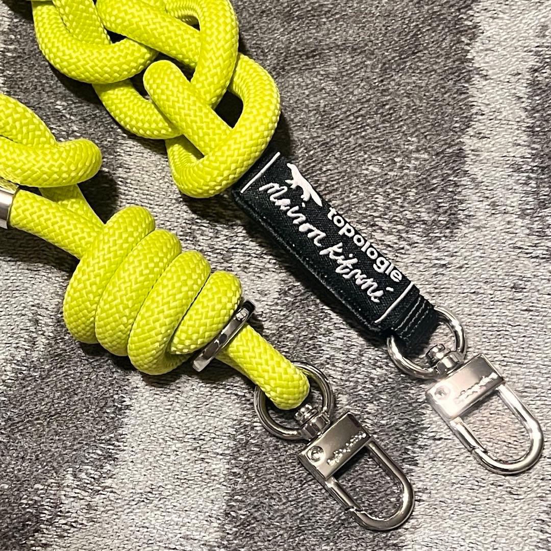 MAISON KITSUNE x TOPOLOGIE ストラップ トポロジー - メルカリ