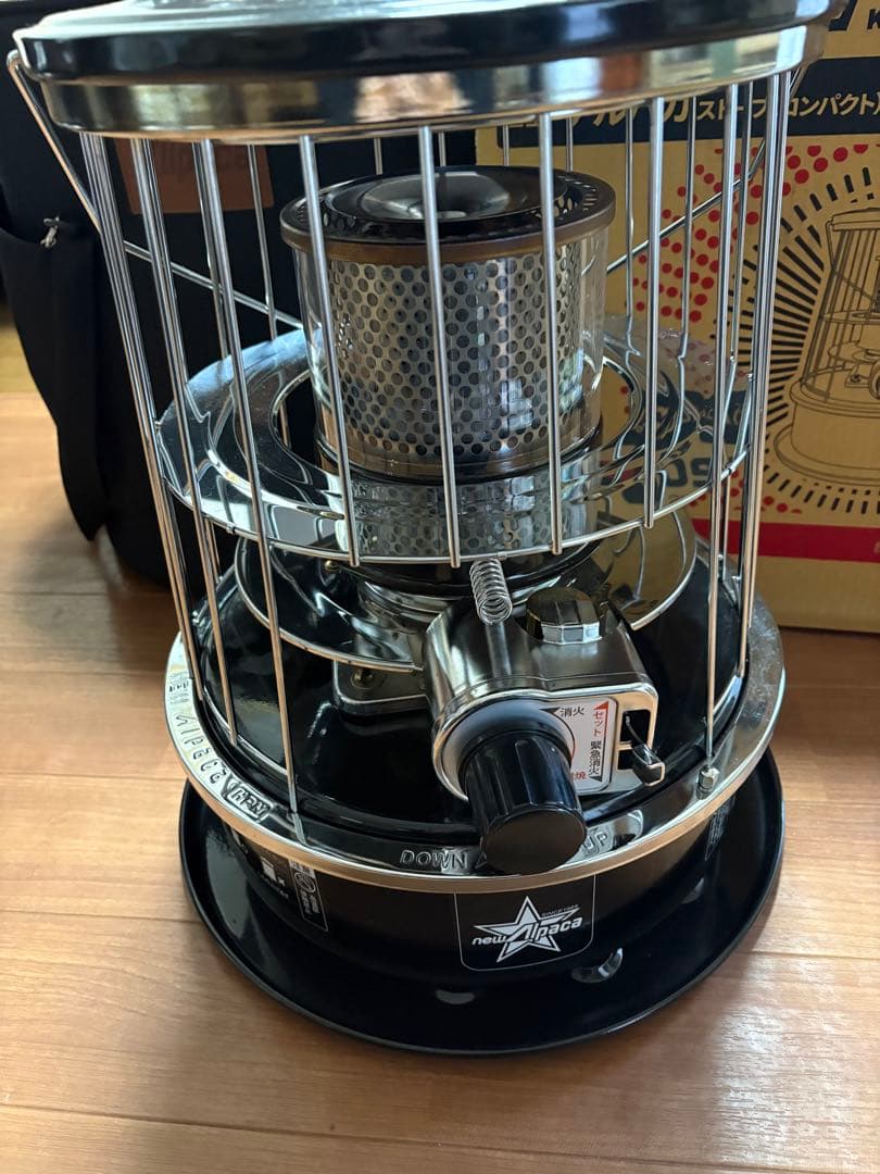 ニューアルパカストーブ 収納バッグ付き ブラック アルパカストーブ 【BLACK EDITION】アルパカストーブ ALPACAストーブ