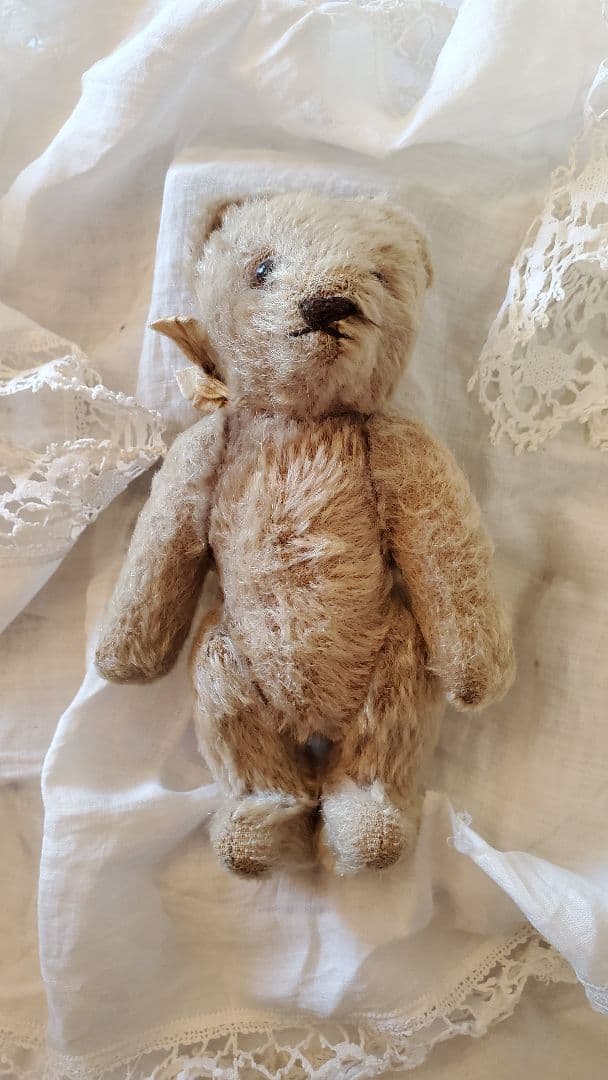 専用です。アンティーク♪テディベアー ドイツから ヴィンテージ テディベア 全高46cm Teddy Bear 手足可動式