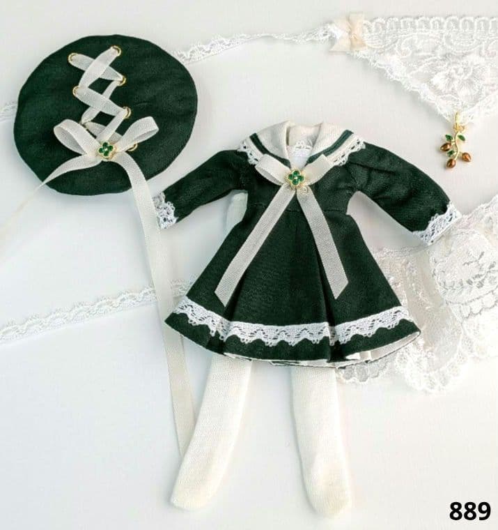 【ピコニーモP専用】レースセーラーワンピース ダークグリーン 889 AZONE INTERNATIONAL::カタログ詳細ページ