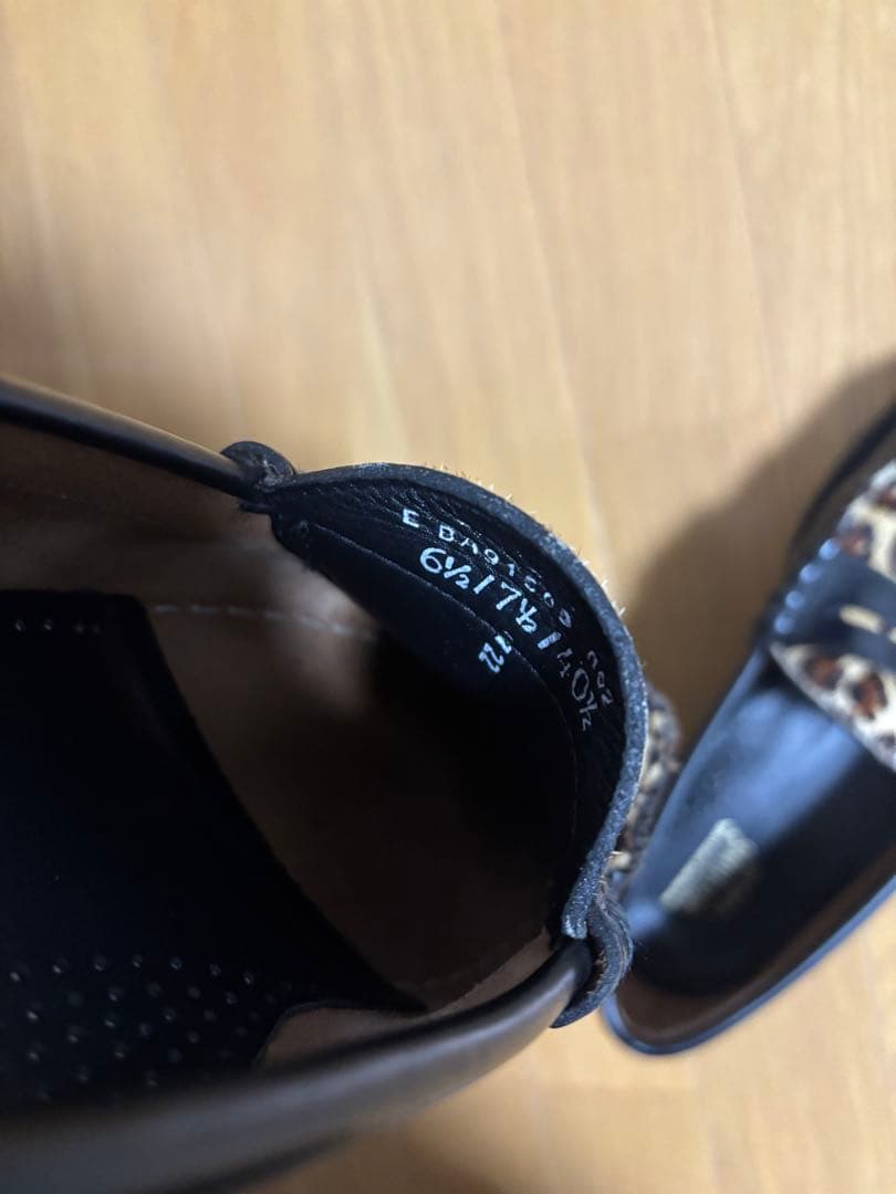 G.H.BASS ローファー レオパード ジーエイチバス ghbass