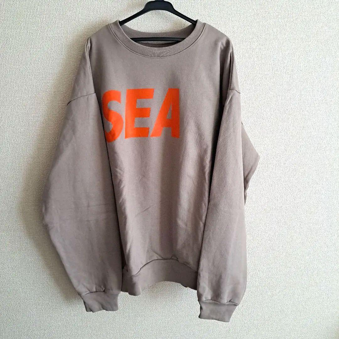 美*”様 WIND AND SEA ロゴ スウェット 中古・古着通販】WIND AND SEA (ウィンダンシー) ロゴプリントクルー