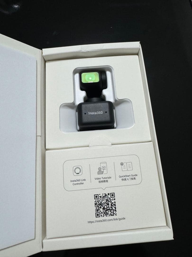 【美品】 Insta360 Link -4Kウェブカメラ