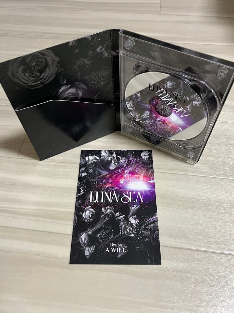 LUNA SEA Live on A WILL〈初回限定盤〉CD DVD Live DVD SEA A LUNA