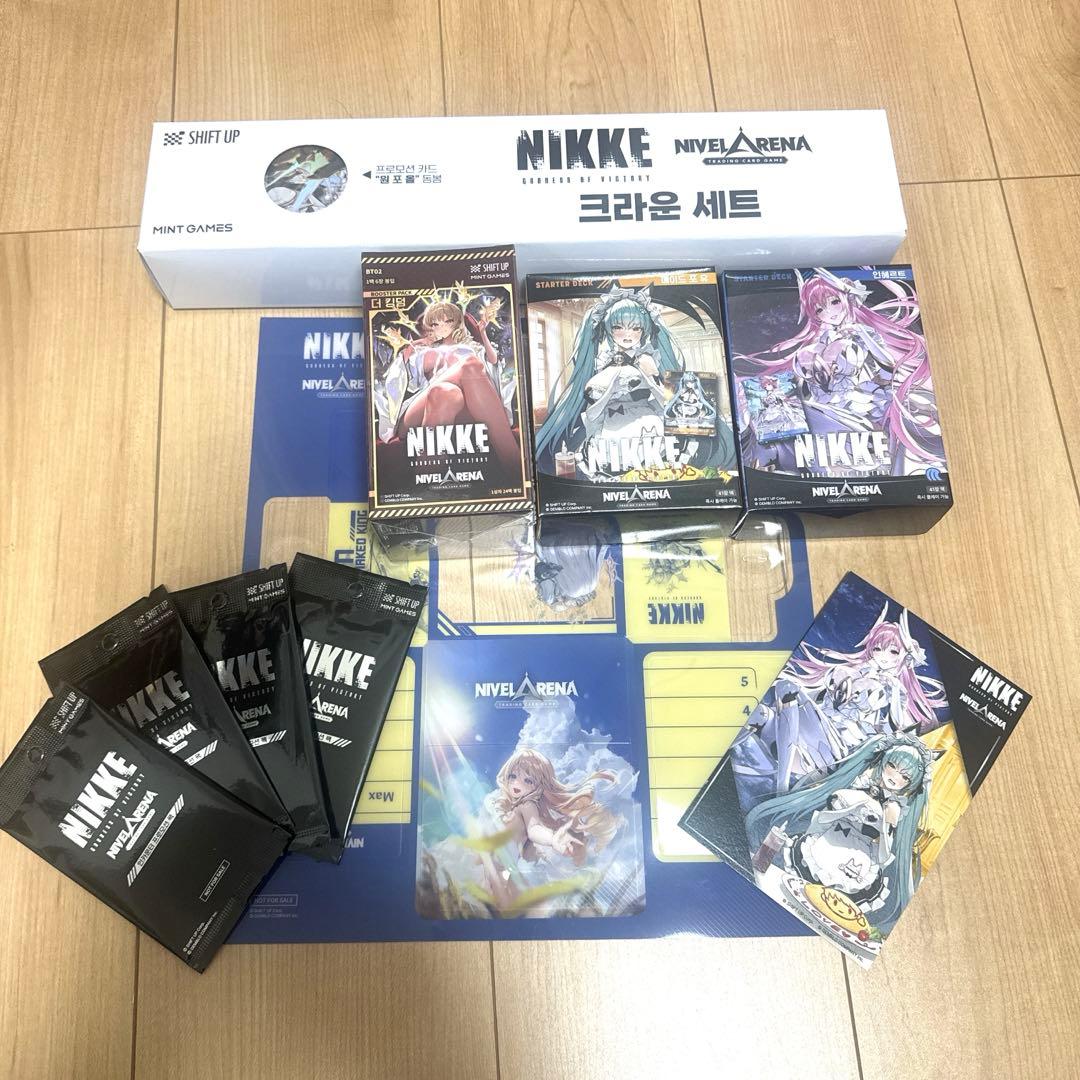 日本未入荷】勝利の女神ニケNIKKE ニベルアリーナ レアセット カード