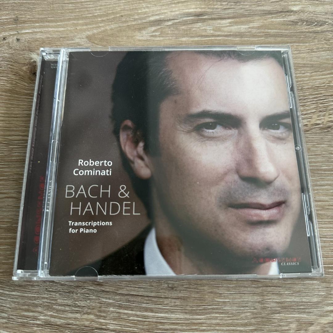 J.S. バッハ／ヘンデル:ピアノ作品集（ロベルト・コミナーティ）輸入盤CD 作品、収入、当時の人気で比較！ バロック音楽の2大巨匠、バッハVS