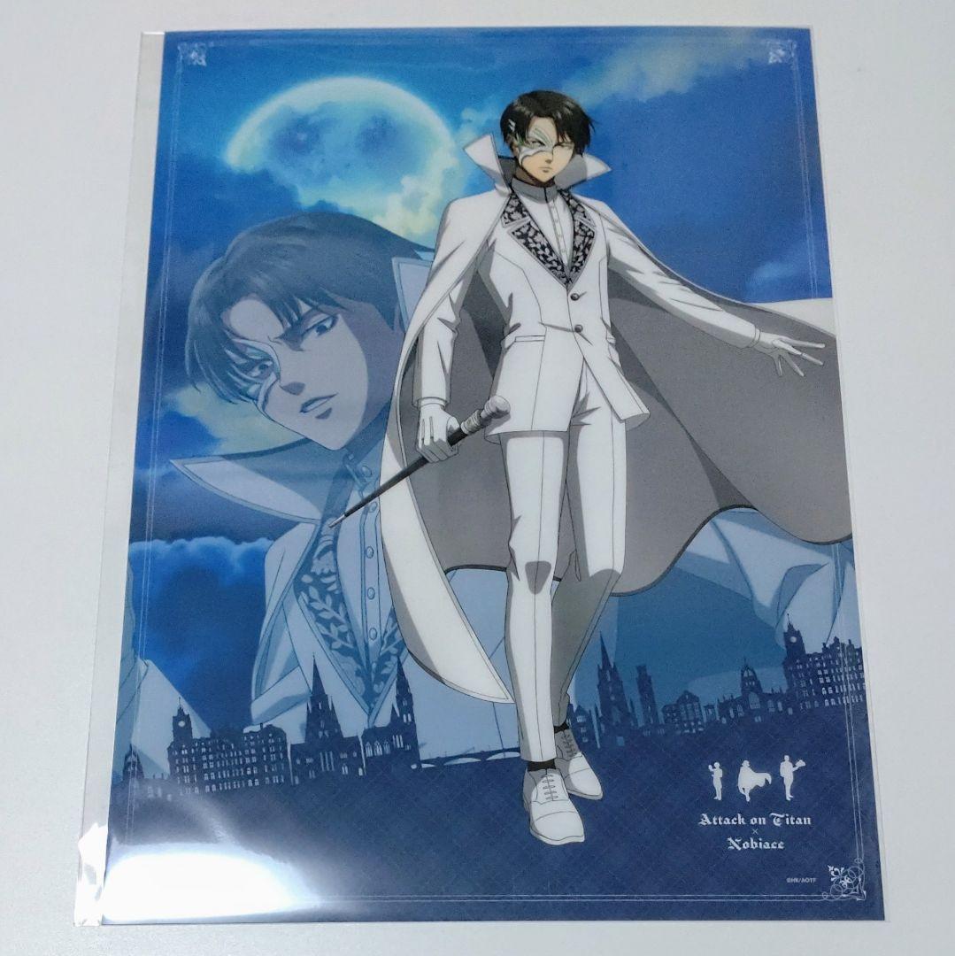 進撃の巨人 リヴァイ兵長 クリアポスター 身長計 怪盗リヴァイ