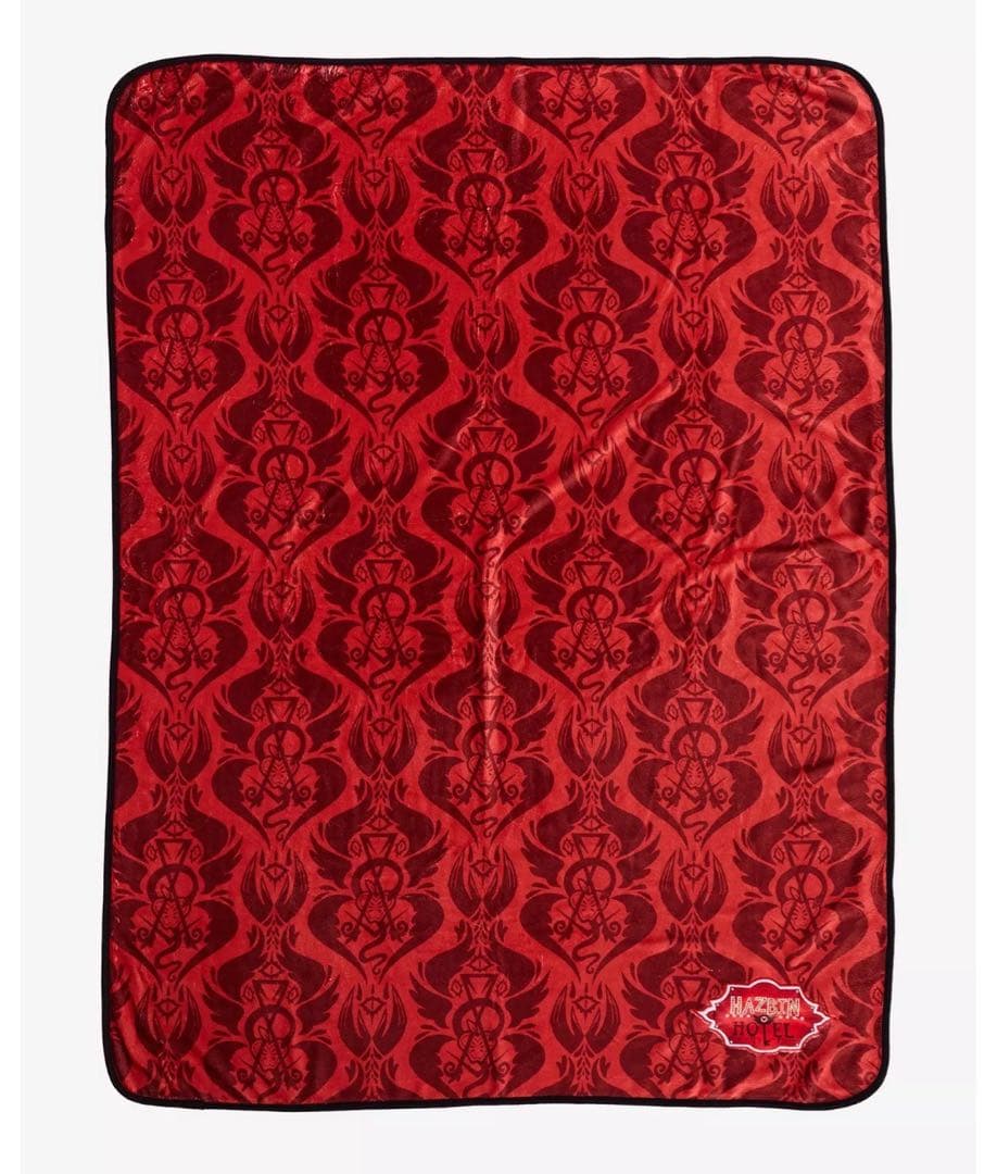 Hazbin Hotel フリースブランケット 赤 ハズビンホテル アラスター ハズビン・ホテル』フィギュア＆ぬいぐるみがついに日本上陸！待望の