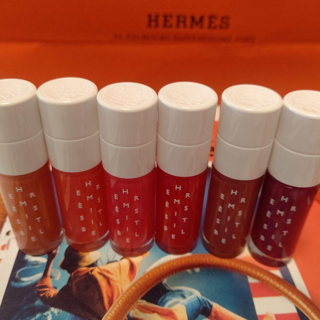 HERMES♥リップオイル6点セット - メルカリ