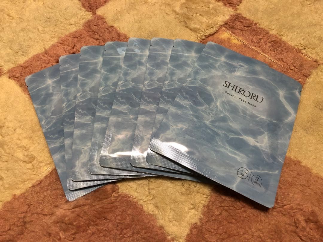 SHIRORU フェイスマスク 8枚入り SHIRORU（シロル） SHIRORU公式 ぷるるんフェイスマスクプレミアム 新