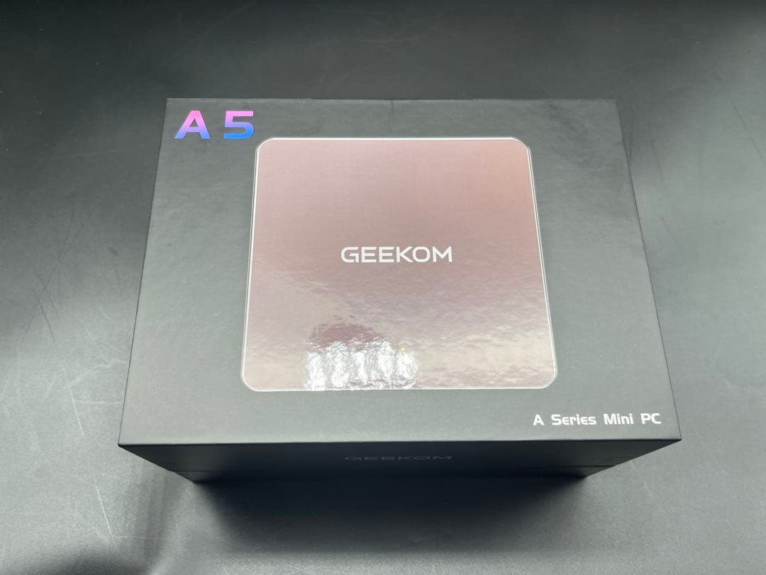 【banapple】GEEKOM A5 2025 ミニPC GEEKOM A5 Mini PC: High-Speed Computing with AMD Ryzen™ 7