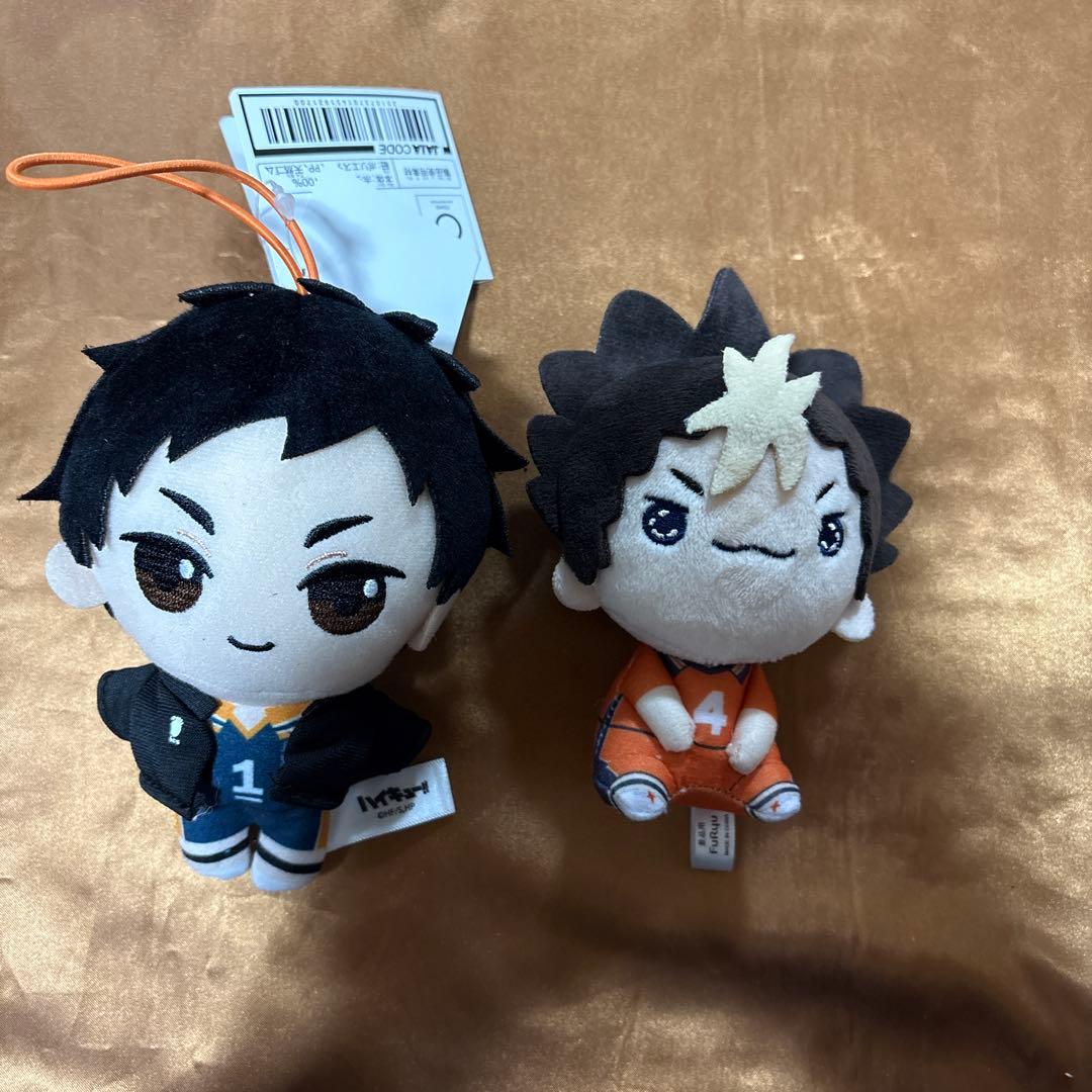ハイキュー!! もちぴこマスコット 西谷夕 ぷちぬいぐるみ 澤村大地 2