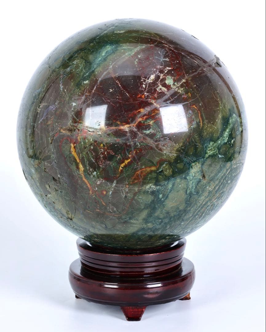 特大22.7kg 五色石 碧玉　玉 鑑賞石 飾石 天然石 美石 原石 大玉 台座 佐渡の五色石 置石 1.76kg｜国産天然石 原石 通販のキラリ石