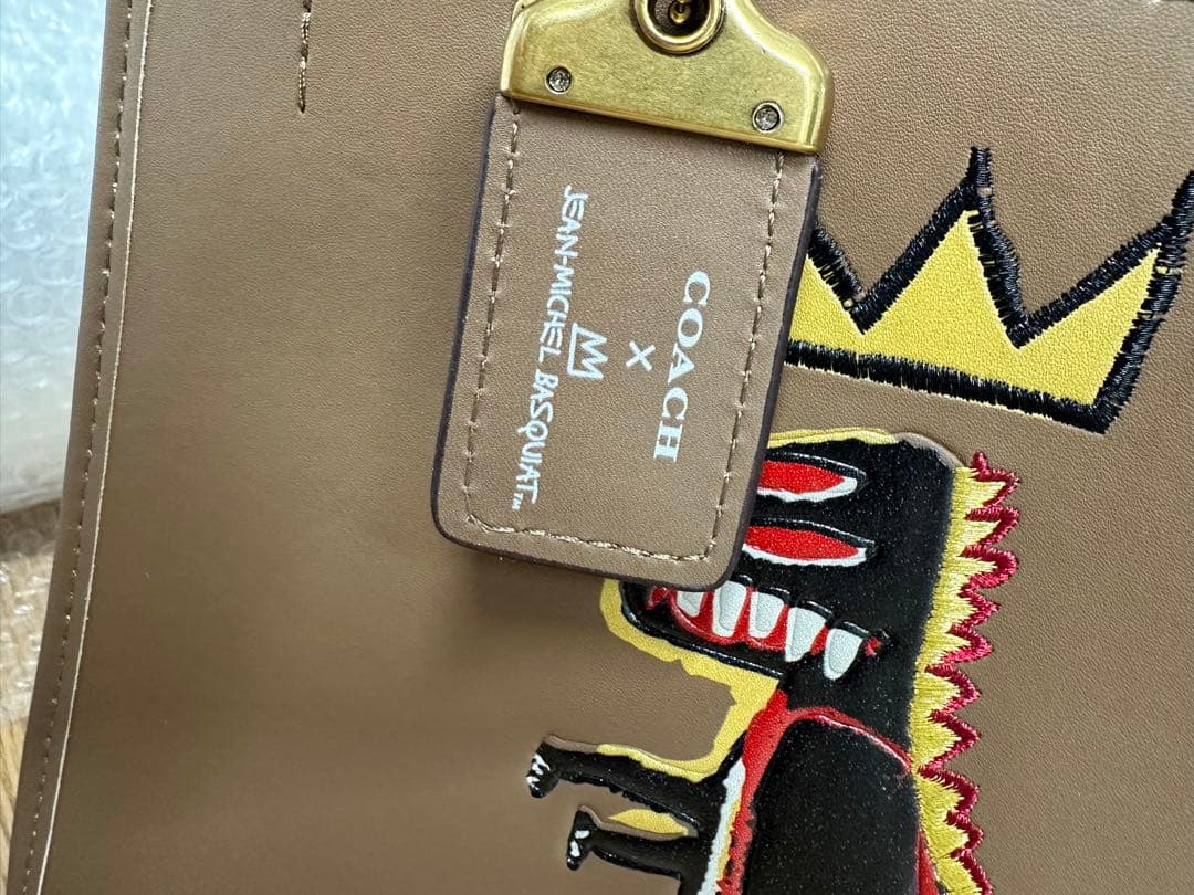 Pokimane 様専用COACH コーチバスキア コラボ 恐竜 ハンドバッグ