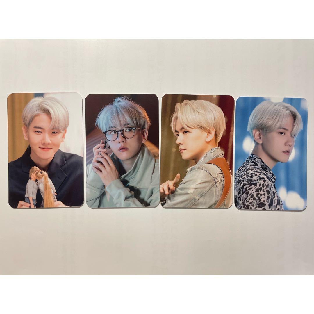 ベッキョン　トレカ　4点セット EXO ベッキョン トレカ セット - メルカリ