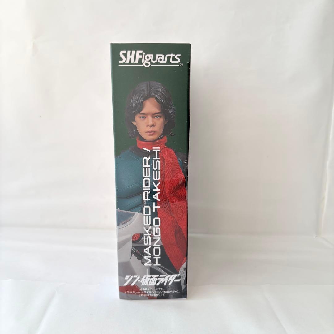 【新品未使用】S.H.Figuarts シン仮面ライダー 本郷猛 サイクロン号