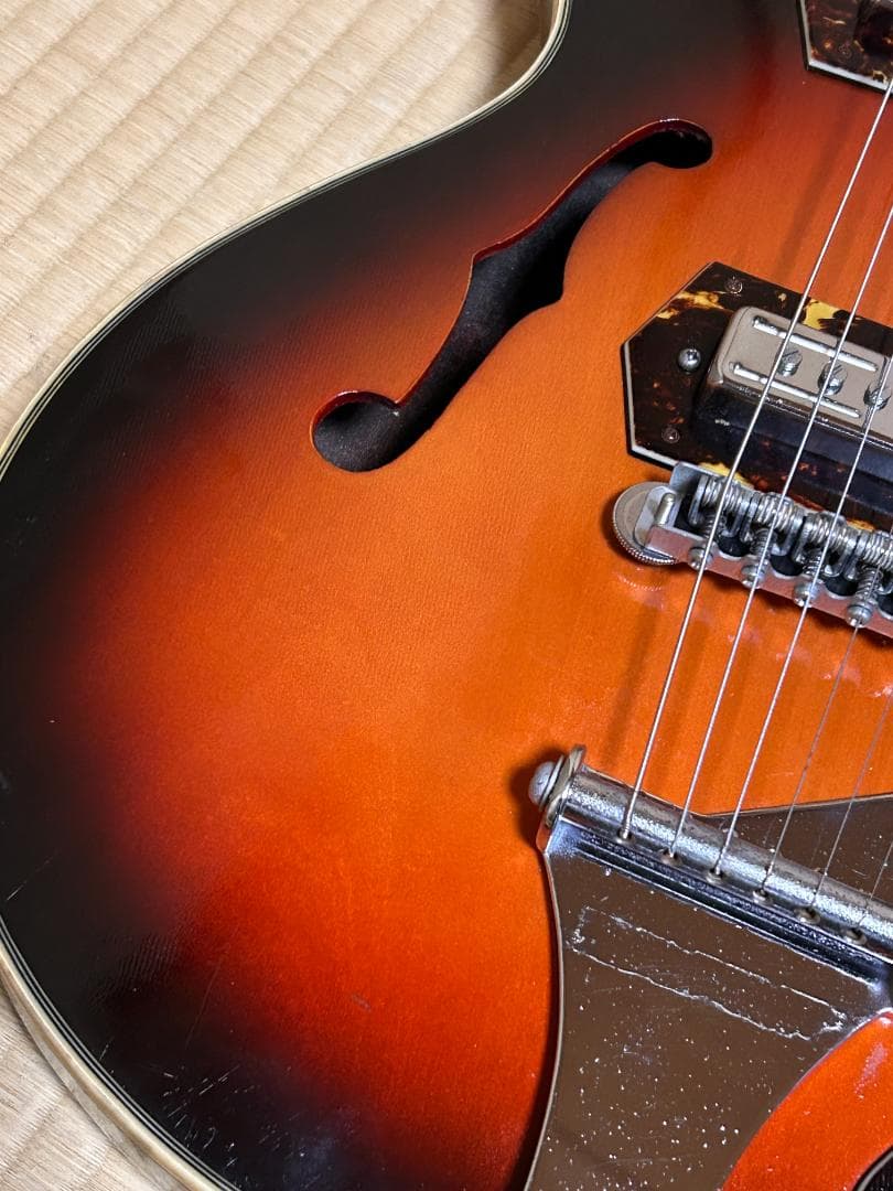 Lake フルアコギター ジャンク