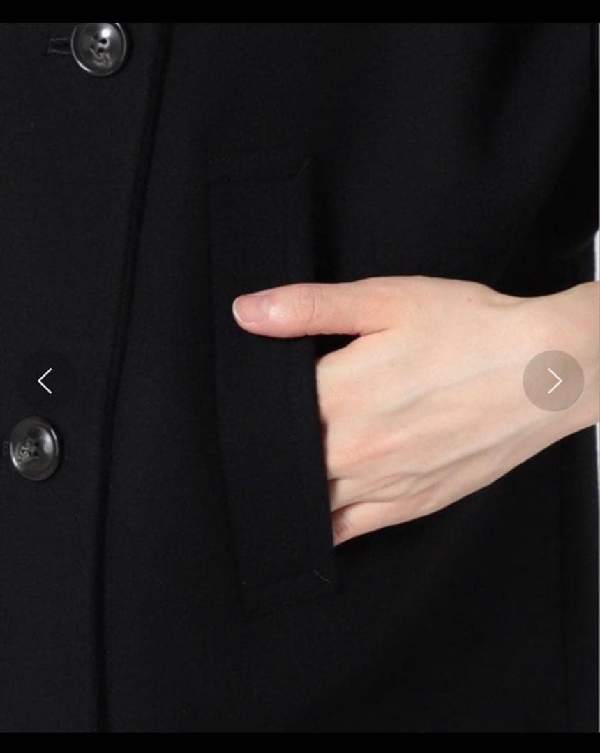 二宮こずえさん着用 FRAMEWORK ダブルフェイス ロングピーコート