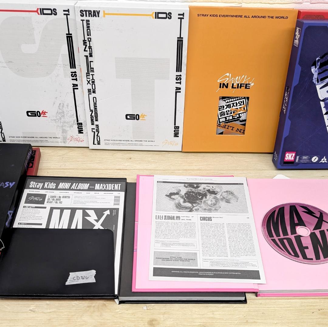 トレカあり straykids スキズ アルバム 9点まとめ売り - メルカリ
