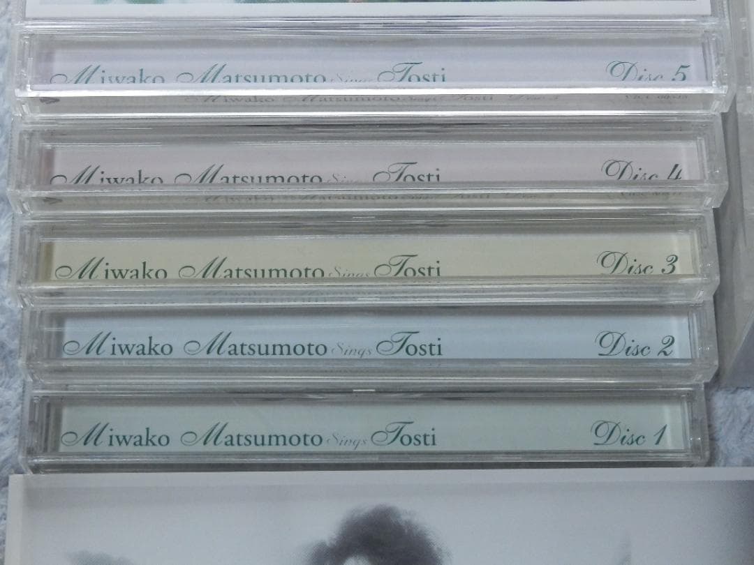 ❤99曲❤トスティ歌曲集大成☆松本美和子☆CD5枚組BOX❤️新品