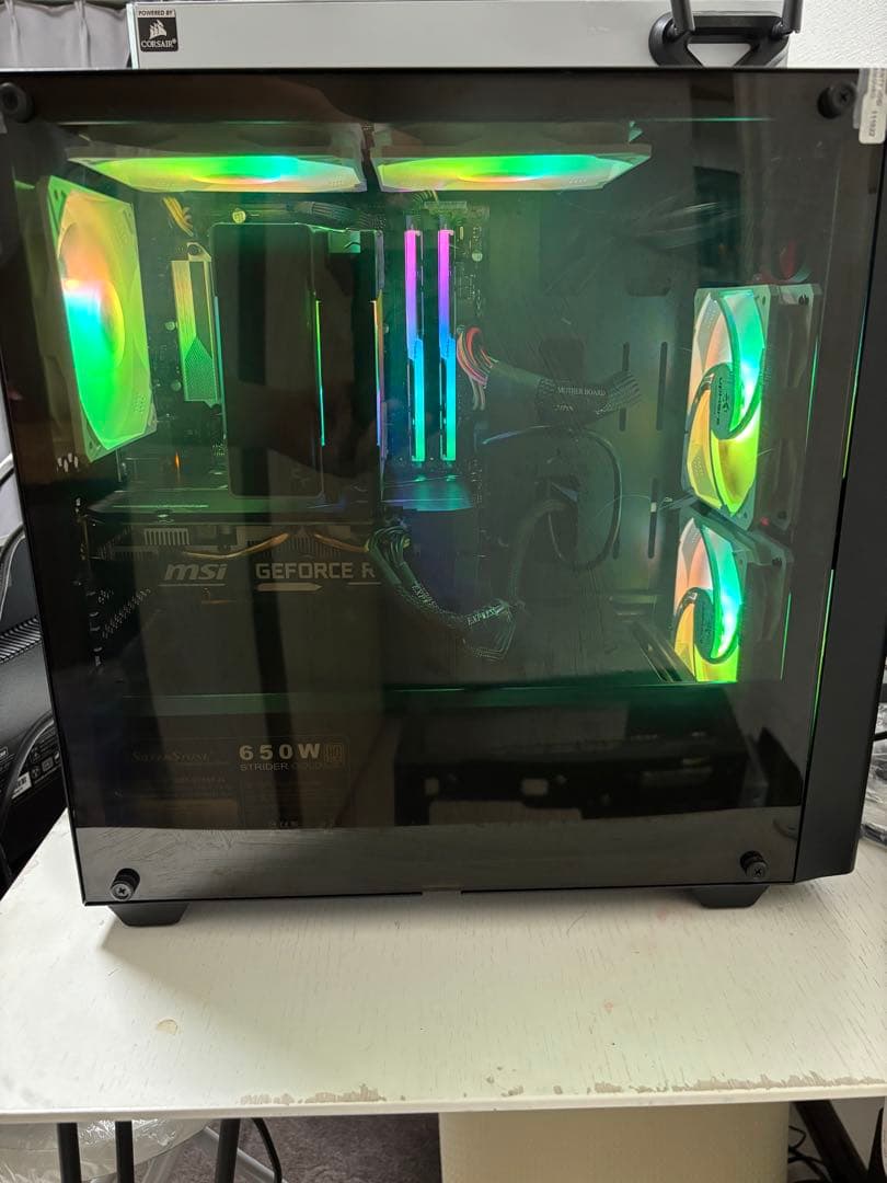 【動作保証有】RGBカスタマイズ済みゲーミングPC iiyama PC LEVEL-M5A6-LCR98D-UKX-ZETA DIVISION [RGB Build