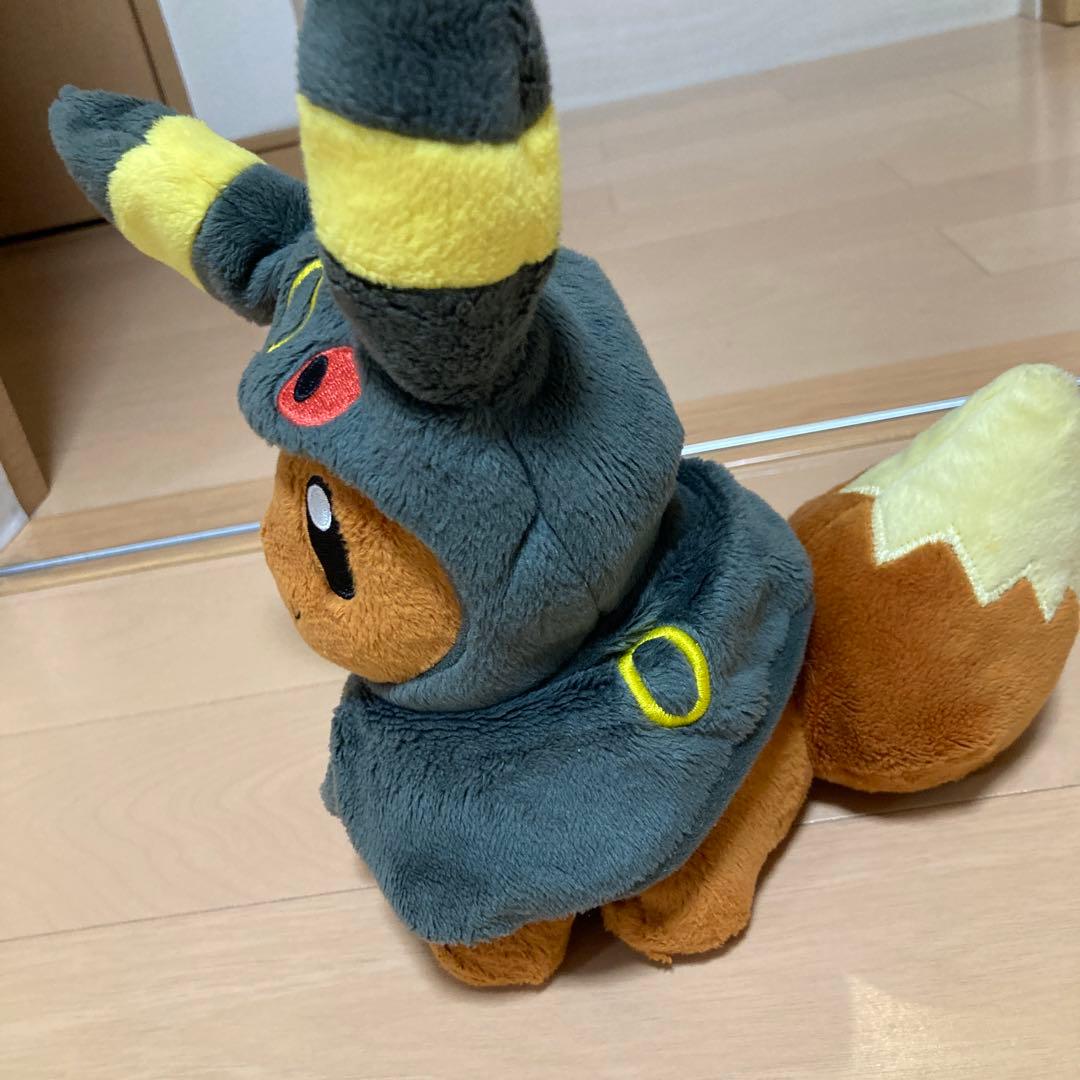 イーブイ ポンチョ ブラッキー ぬいぐるみ ポケモンセンター - メルカリ