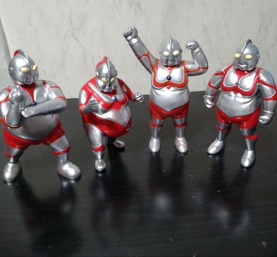 帰ってくるな　デブトラマン フィギュア 4体セット 新品・即日発送】デブトラマン4体コンプリートセット フィギュア