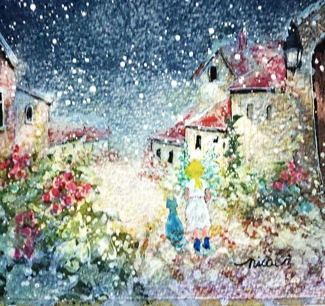 絵画 ☆ 魔法のNicolaの世界☆原画 ア−ト 風景画