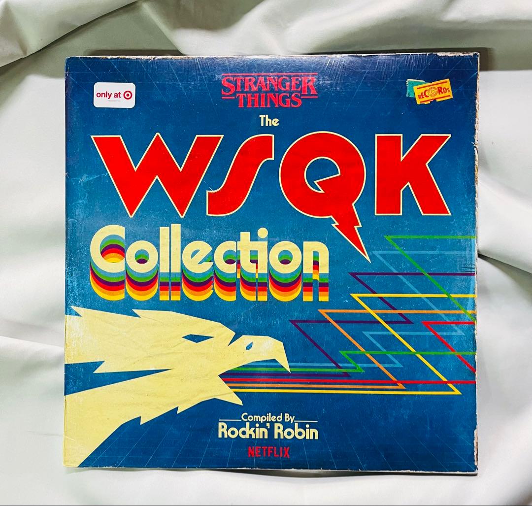 米国限定 ストレンジャーシングス WSQK レコード コレクション ロビン Stranger Things 】 米国限定 ストレンジャー・シングス WSQK レコード