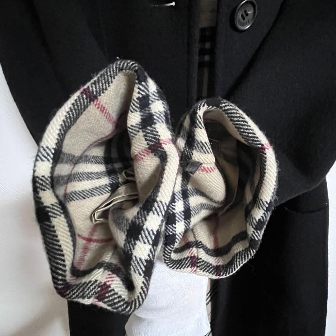 G.K.of.Qoo 様専用✨BURBERRY ウールコート ブラック 44 - メルカリ