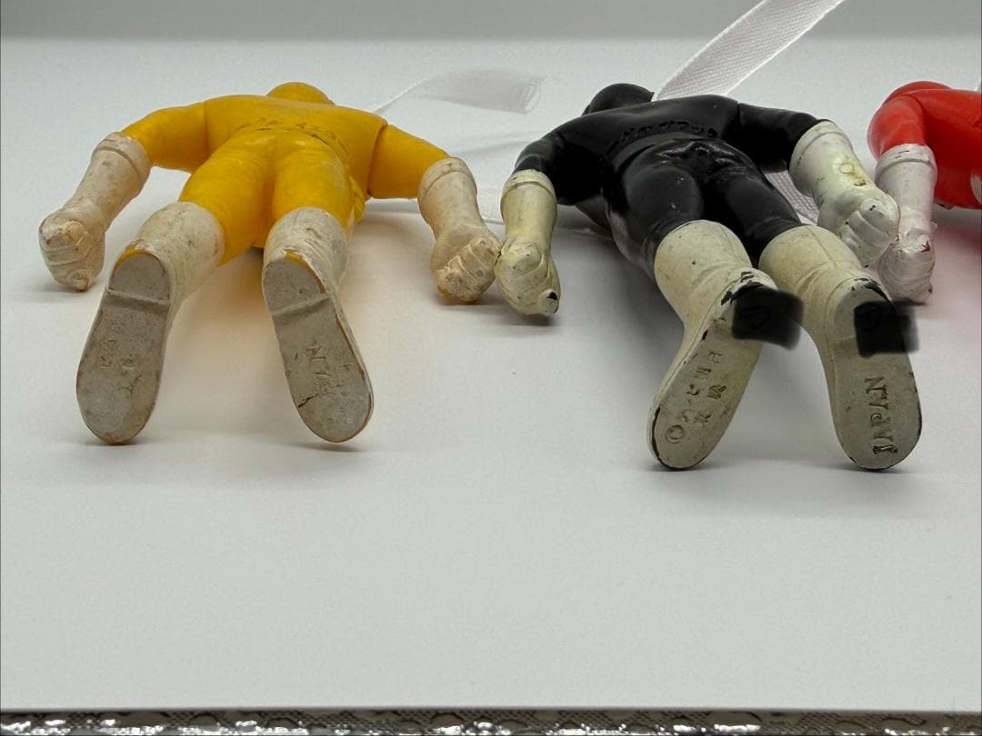 大戦隊ゴーグルファイブ ソフビ 4体セット ポピー 日本製 当時物 ※訳