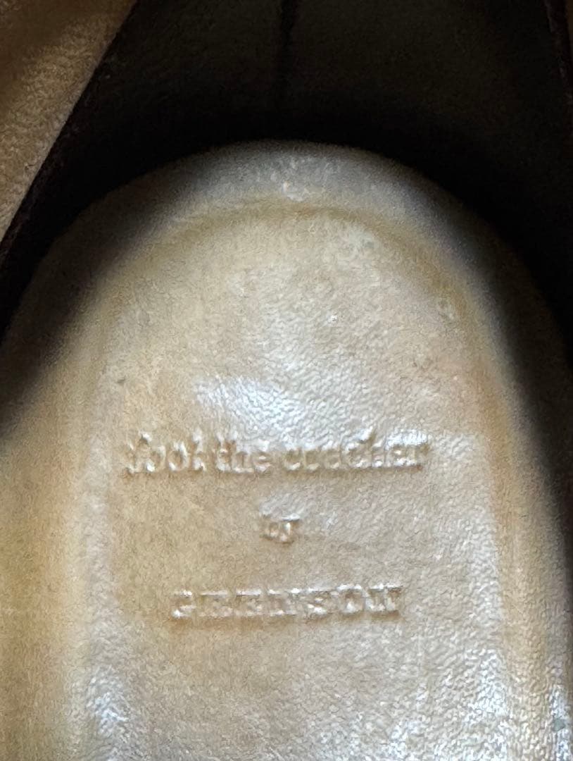 ア*ン様 foot the coacher × GRENSON 25.5cm