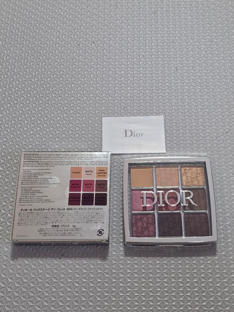 【みぁや】ディオール バックステージアイパレット 004 ローズウッド ディオール バックステージ アイ パレット 004 ローズウッド / Dior