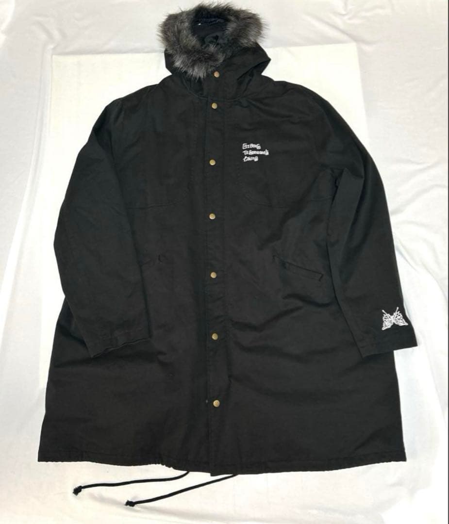 gibous ギボス　モッズコート　Ｌサイズ 黒　ブラック 紙コットン モッズコート（7205ME01） | Gabardine K.T (Women