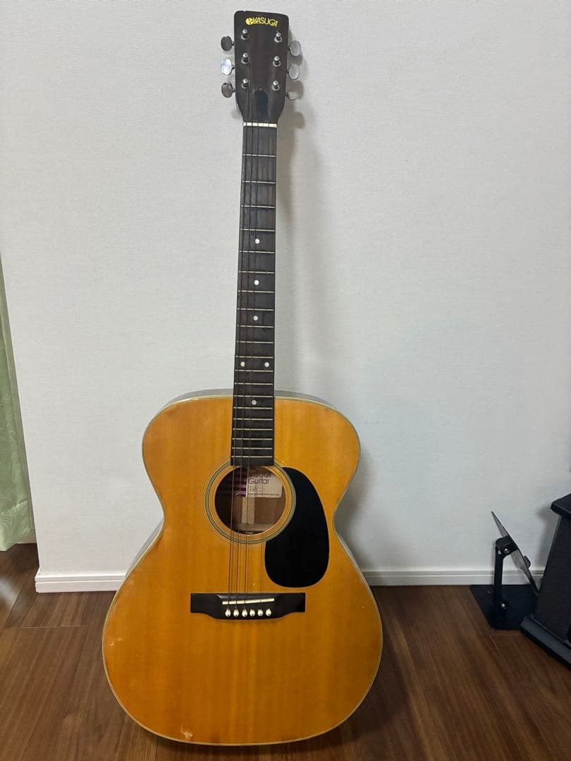 レア 日本製 春日楽器 1970年代 KASUGA アコースティックギター - メルカリ