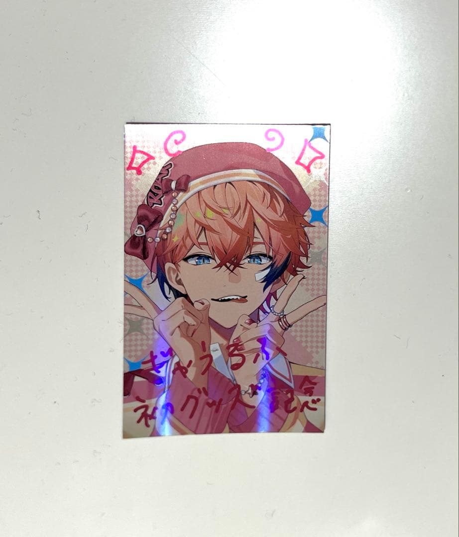 にじさんじ ぎゃうるふ ランダムチェキ風カード R ぎゃう 赤城ウェン