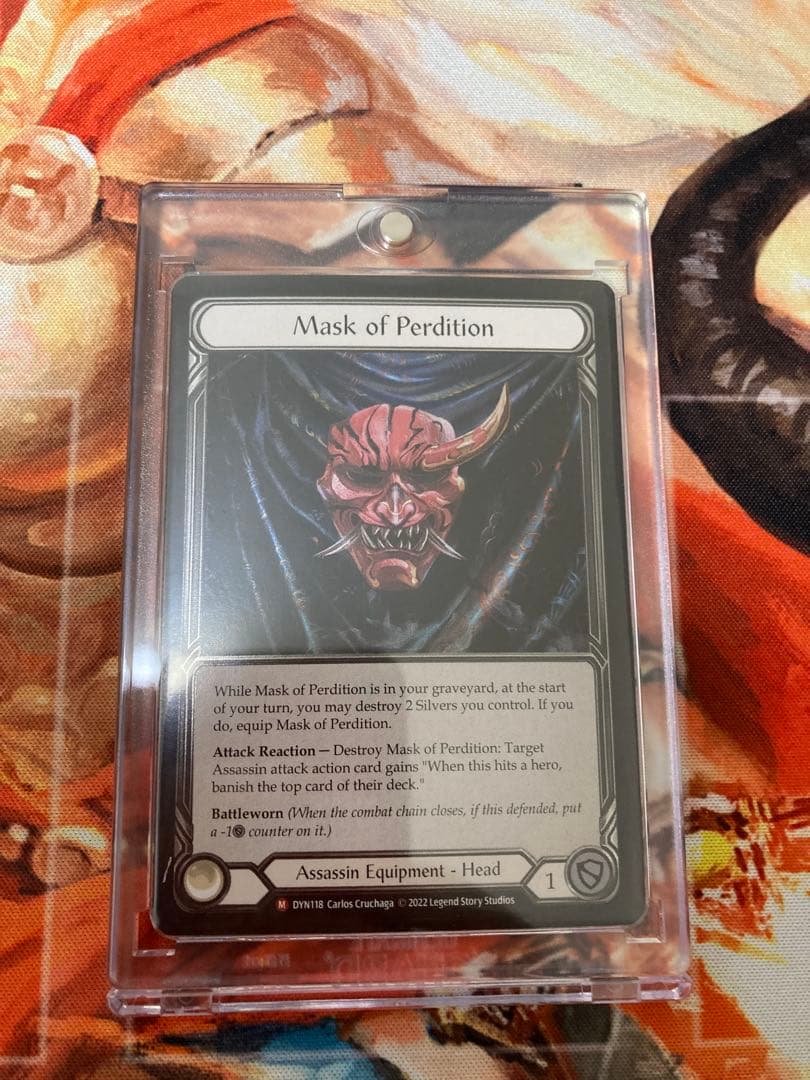 その他 FAB Flesh and Blood Mask of Perdition CF Mask of Momentum- Flesh & Blood TCG - Welcome to Rathe – FaB Foundry
