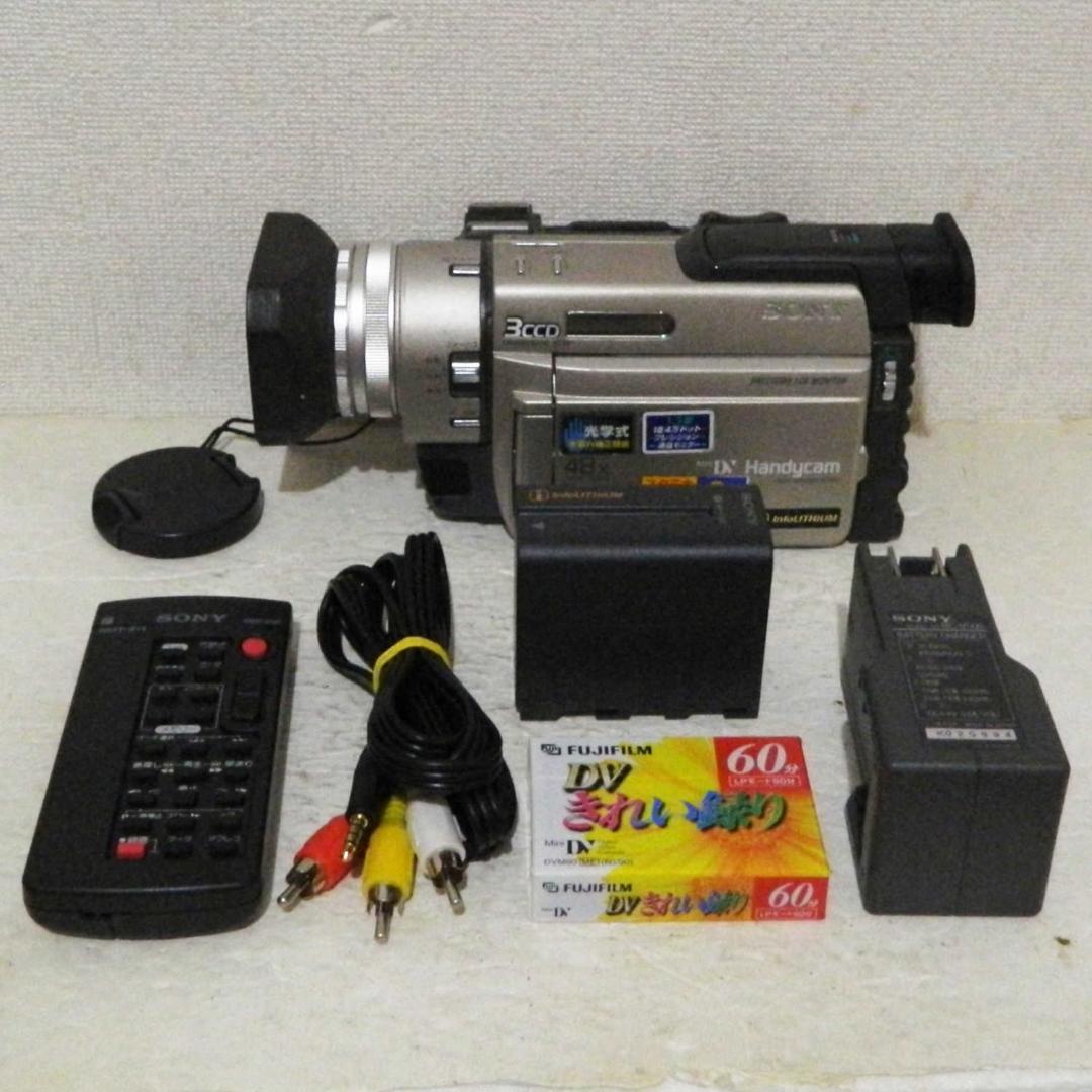 動作品 Sony DCR-TRV900 3CCD 名機 miniDV ダビング Sony Handycam DCR-TRV900 Mini DV Camcorder for sale online | eBay