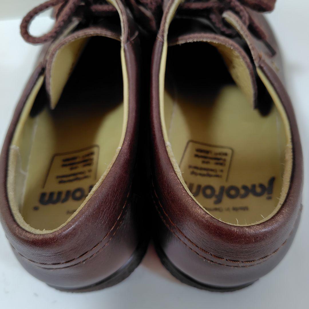 美品✨ヤコフォーム✨レザーコンフォートシューズ 338 ブラウン