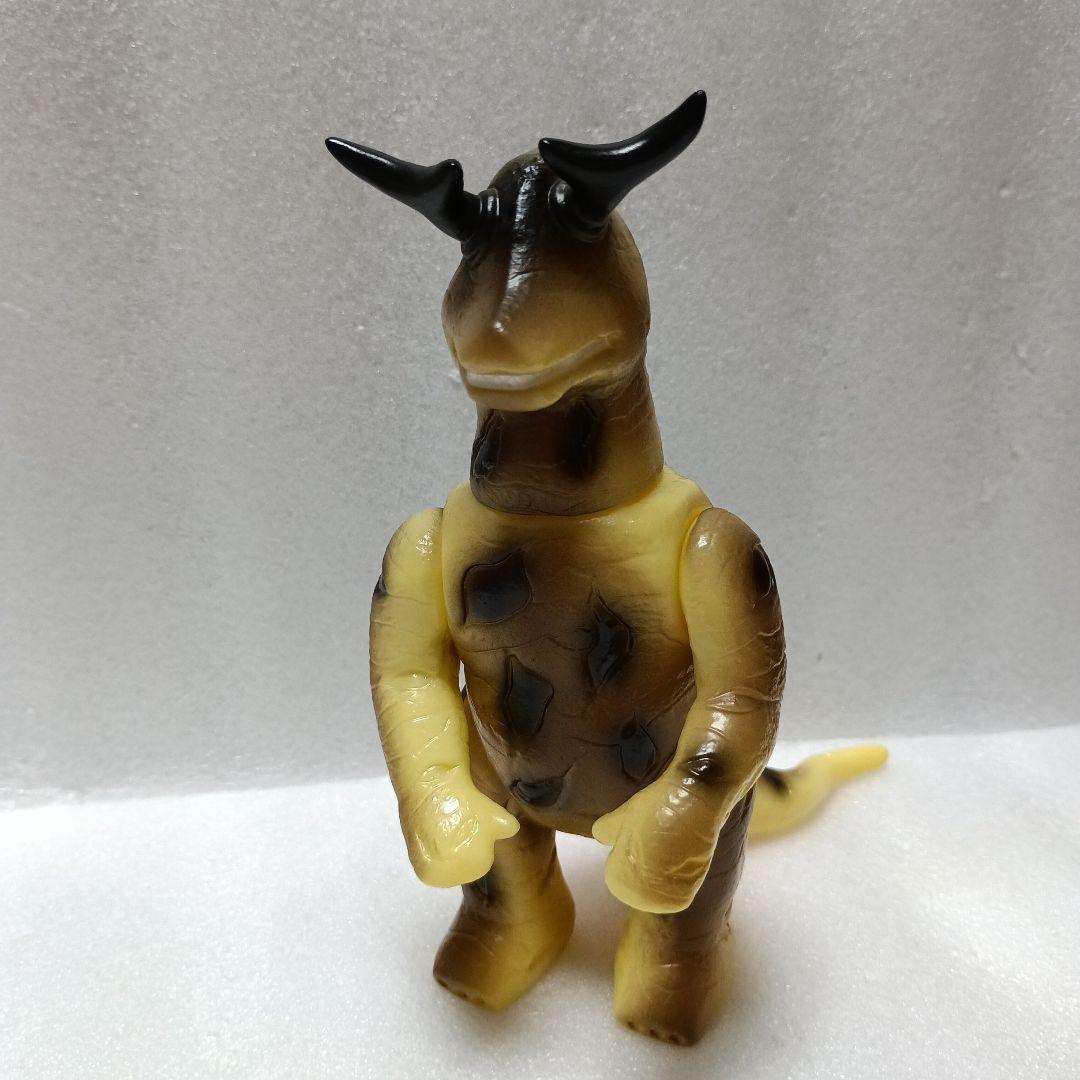 ポピー　キングザウルスシリーズ　エレキング　ソフビ ポピー ロッテ景品 キングザウルス エレキング イエロークリア