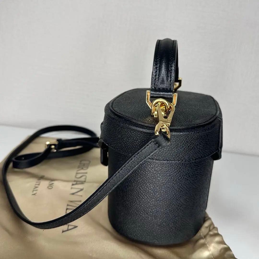 極美品】クリスチャンヴィラ×ANAYI 2way バニティバッグ レザー - メルカリ