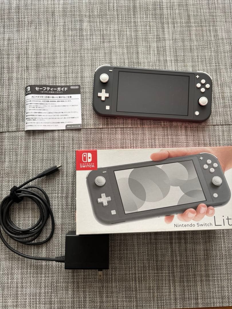 Nintendo Switch Lite グレー 本体 - メルカリ